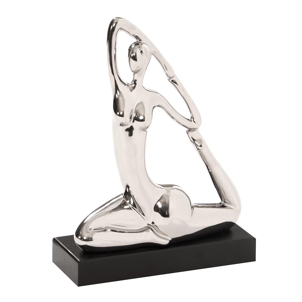 Howard Elliott Collection Mermaid Posed Yoga Figure