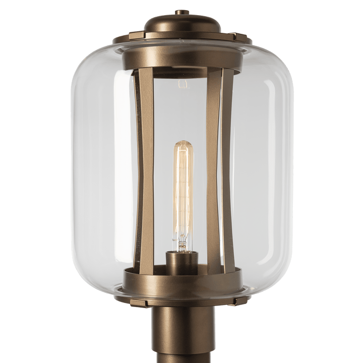 Hubbardton Forge Fairwinds Extra Large Outdoor Post Light Pier & Post Mount Lights Hubbardton Forge Coastal Bronze Clear Glass (ZM)