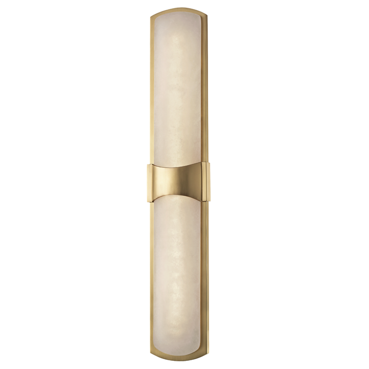 Hudson Valley Lighting Valencia Wall Sconce Wall Sconces Hudson Valley Lighting Aged Brass  