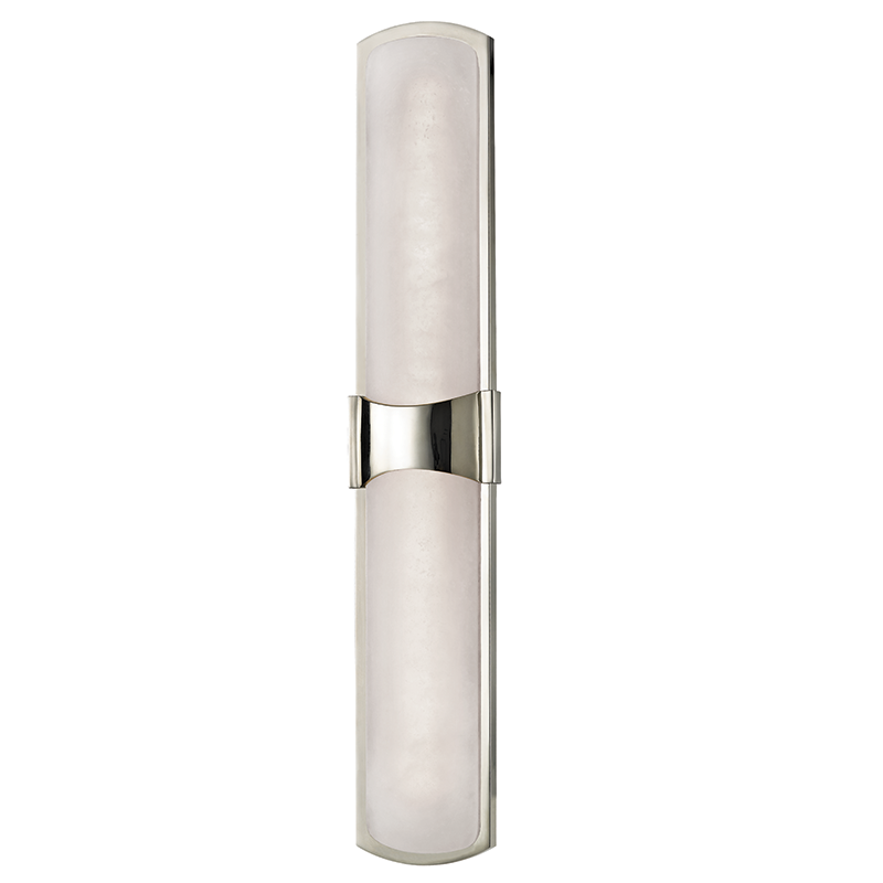 Hudson Valley Lighting Valencia Wall Sconce Wall Sconces Hudson Valley Lighting Polished Nickel  