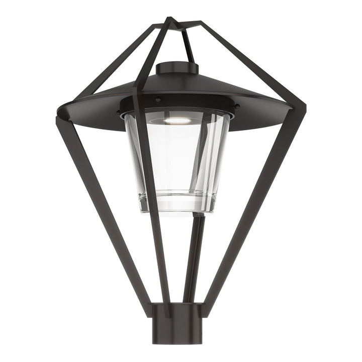 Hubbardton Forge Stellar Post Light Pier & Post Mount Lights Hubbardton Forge Coastal Oil Rubbed Bronze Clear Glass (ZM)