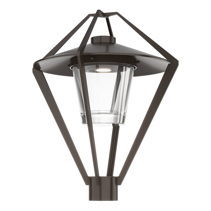 Hubbardton Forge Stellar Post Light Pier & Post Mount Lights Hubbardton Forge Coastal Bronze Clear Glass (ZM)