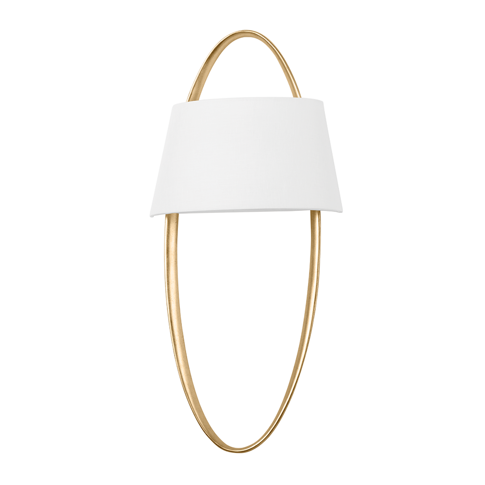 Corbett Lighting DUBAI Wall Sconce Wall Sconces Corbett Vintage Gold Leaf 14x30.25 