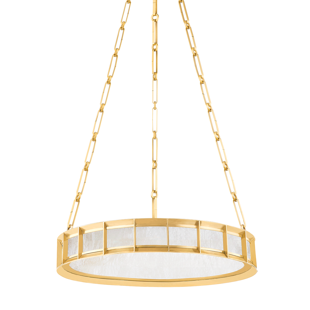 Corbett Lighting LEDA Chandelier Chandeliers Corbett Vintage Brass 19.75x3.5 