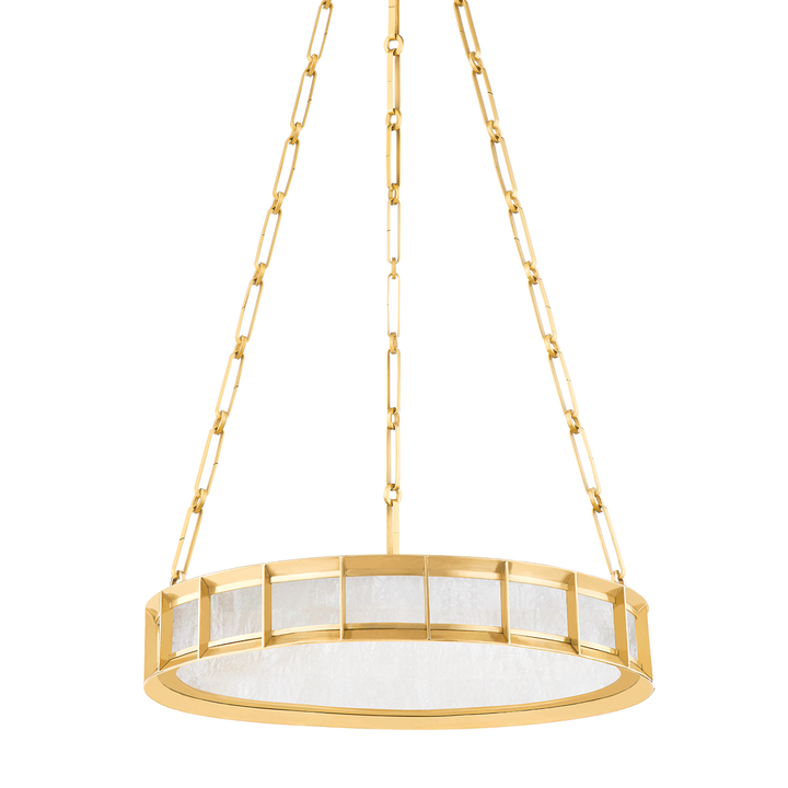 Corbett Lighting LEDA Chandelier Chandeliers Corbett Vintage Brass 19.75x3.5 