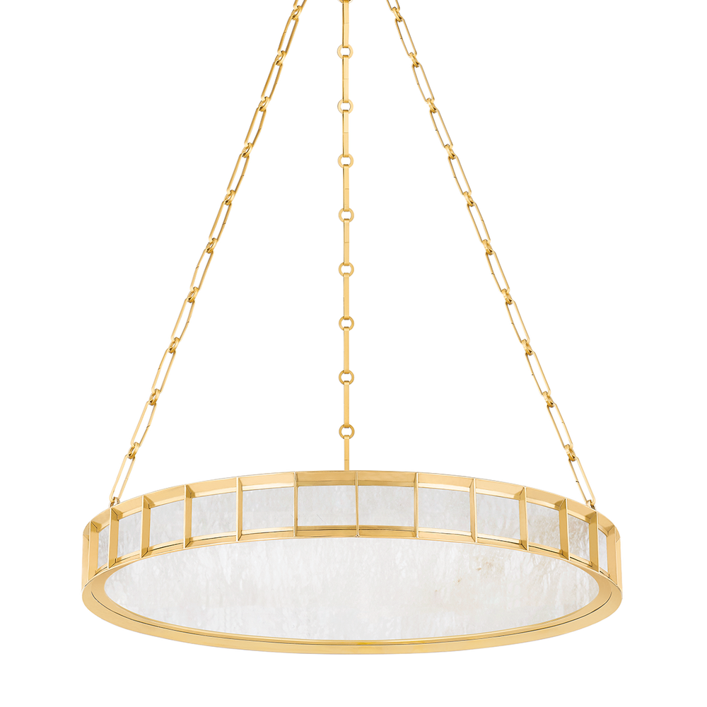 Corbett Lighting LEDA Chandelier Chandeliers Corbett Vintage Brass 30x4 