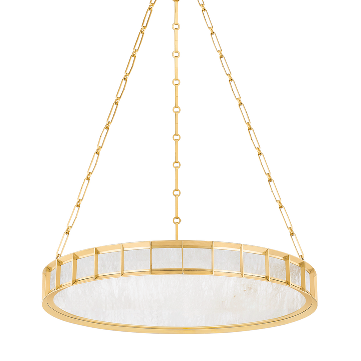 Corbett Lighting LEDA Chandelier Chandeliers Corbett Vintage Brass 30x4 