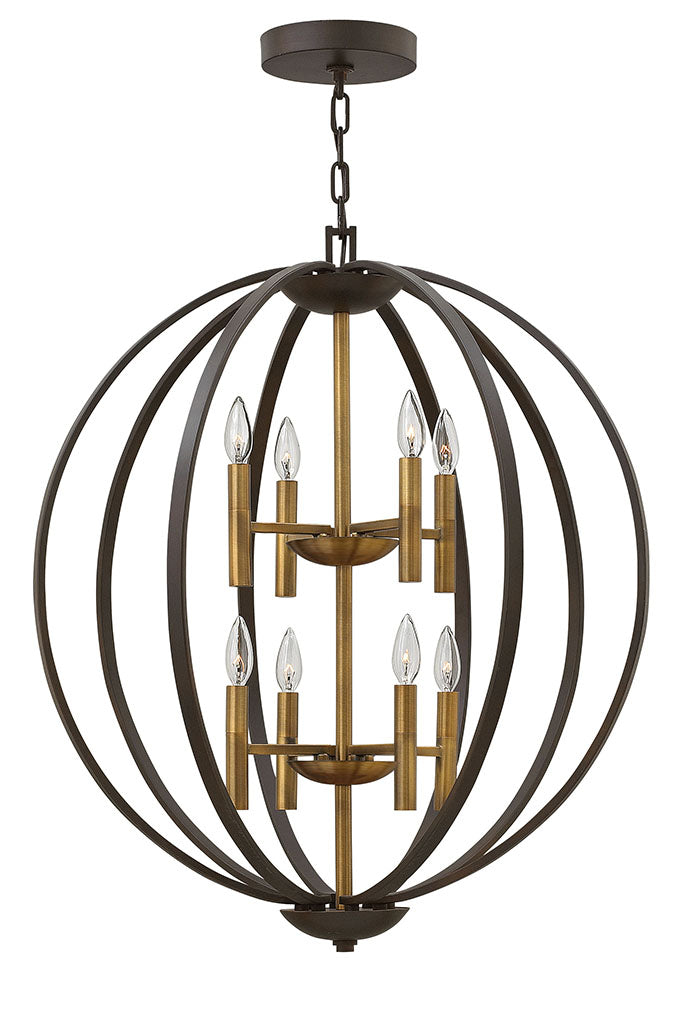 Hinkley Euclid Pendant Ceiling Lanterns Hinkley Spanish Bronze 28.25x28.25x33.0