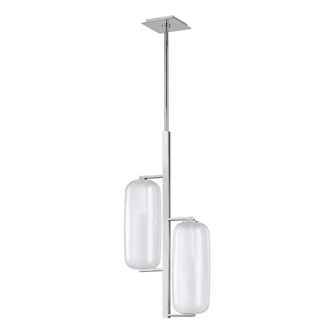 Hudson Valley Lighting Pebble Pendant Pendants Hudson Valley Lighting Polished Nickel  