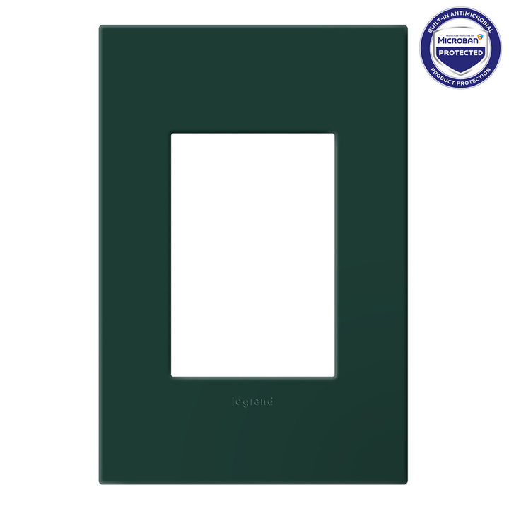 Legrand adorne Evergreen 1-Gang wall plate