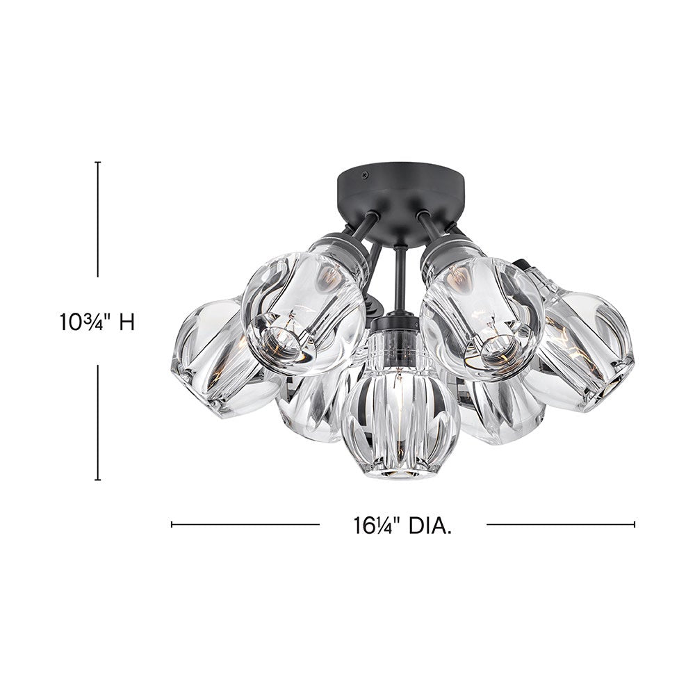 Fredrick Ramond Elise Semi-Flush Mount