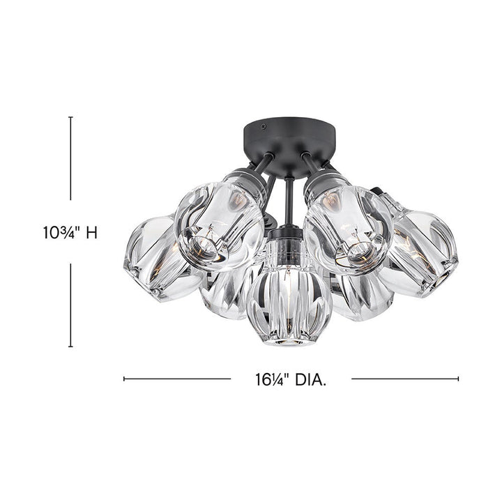 Fredrick Ramond Elise Semi-Flush Mount