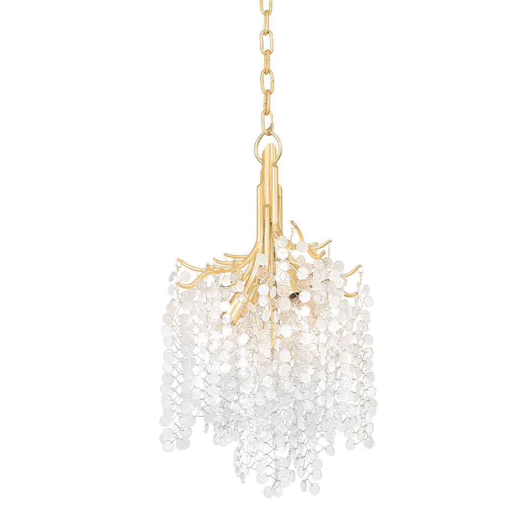 Corbett Lighting GENOA Chandelier Chandeliers Corbett Gold Leaf 14.5x26.5 