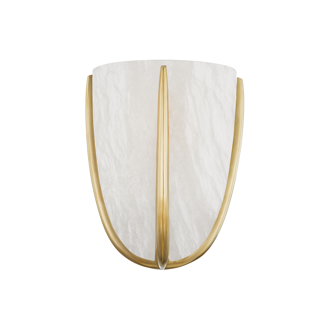 Hudson Valley Lighting Wheatley Wall Sconce Wall Sconces Hudson Valley Lighting Aged Brass  