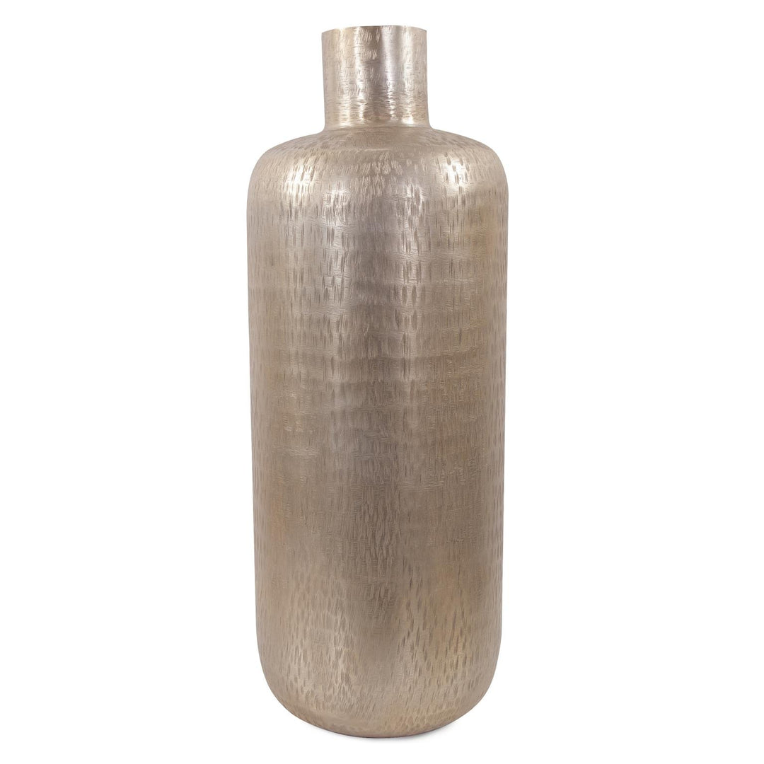 Howard Elliott Collection Etched Crossways Short Neck Bottle Vase, Large