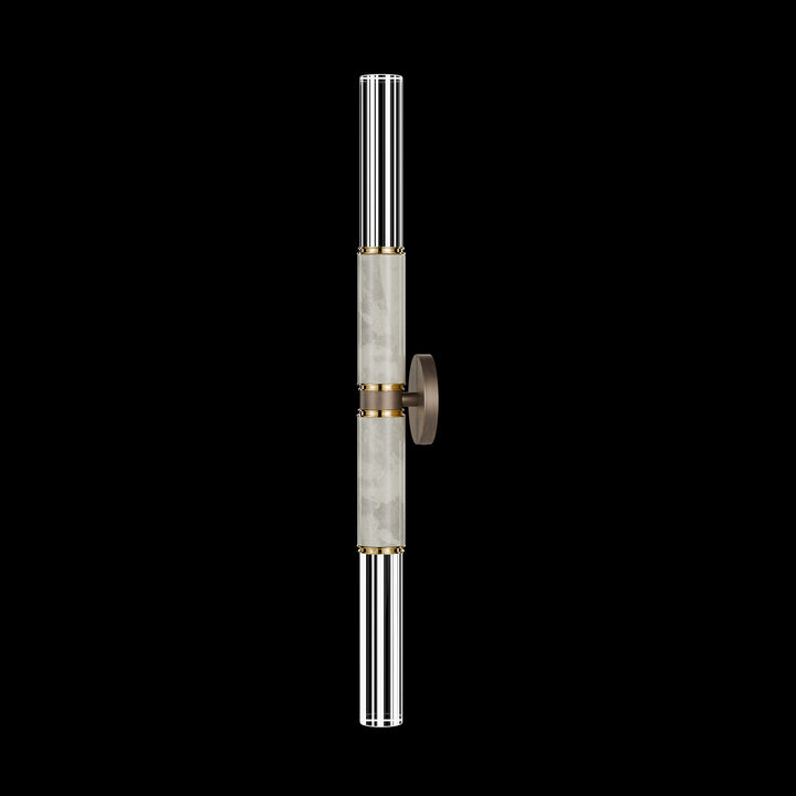 Fine Art Handcrafted Lighting Antonia 34"H Sconce in Standard Bronze, Brass, Smoke (100020-212)