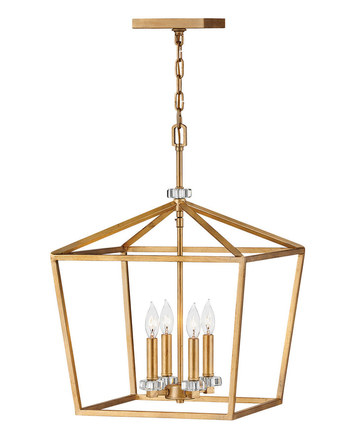 Hinkley Stinson Chandelier Chandeliers Hinkley Distressed Brass 16.0x16.0x23.0 