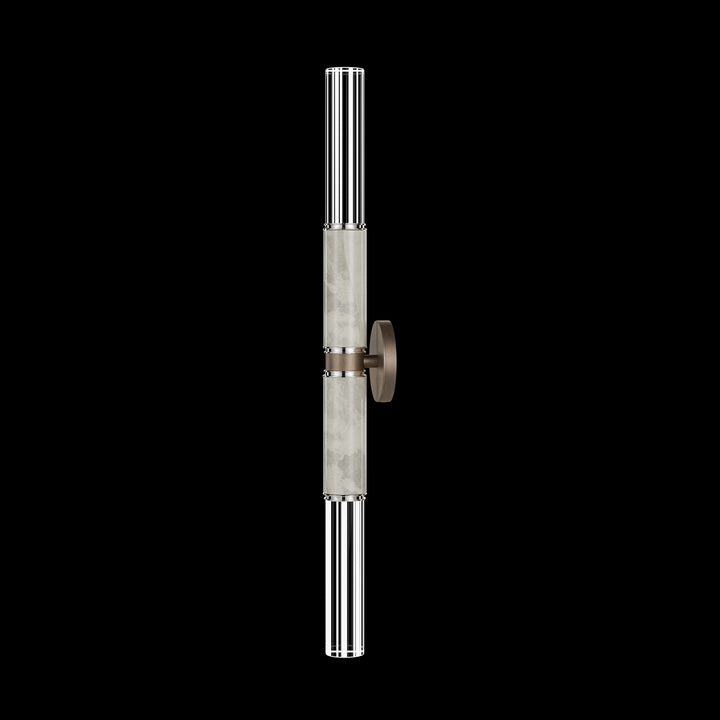 Fine Art Handcrafted Lighting Antonia 34"H Sconce in Standard Bronze, Nickel, Smoke (100020-222)