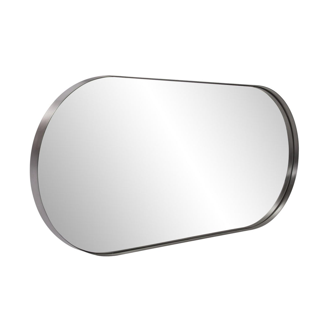 Howard Elliott Steele Capsule Mirror in Brushed Silver