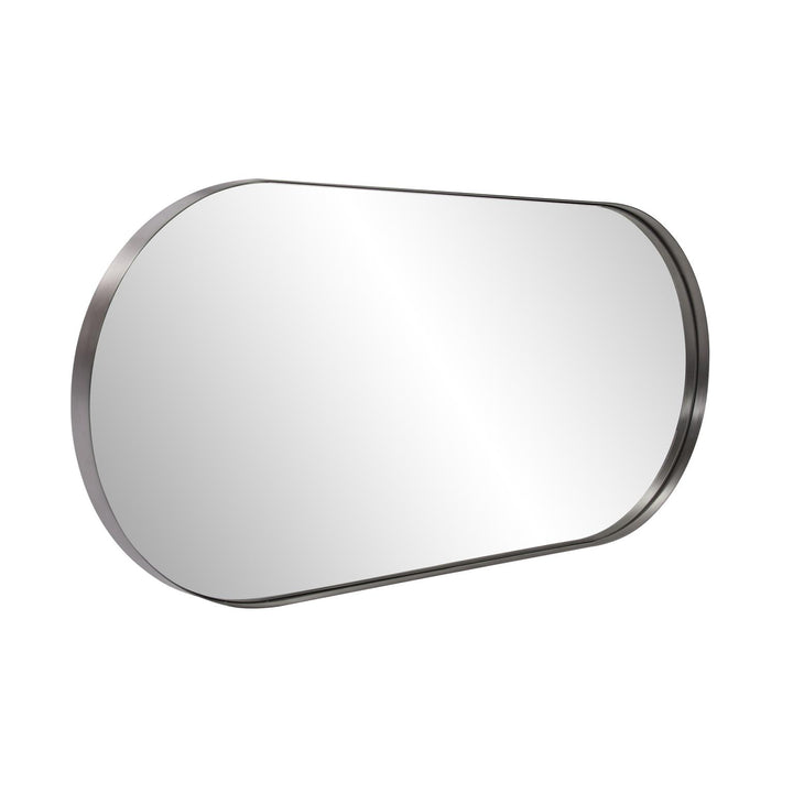 Howard Elliott Steele Capsule Mirror in Brushed Silver