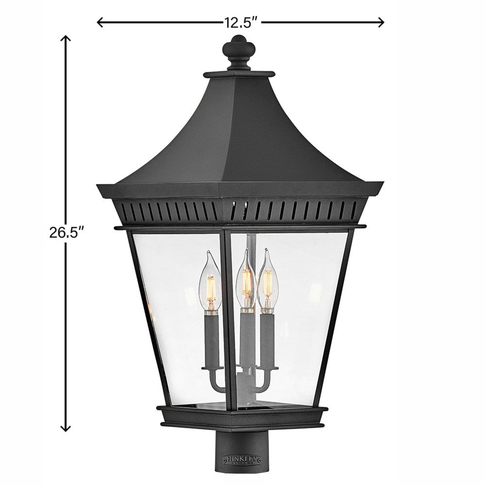 Hinkley Chapel Hill Outdoor Post Mount Lantern