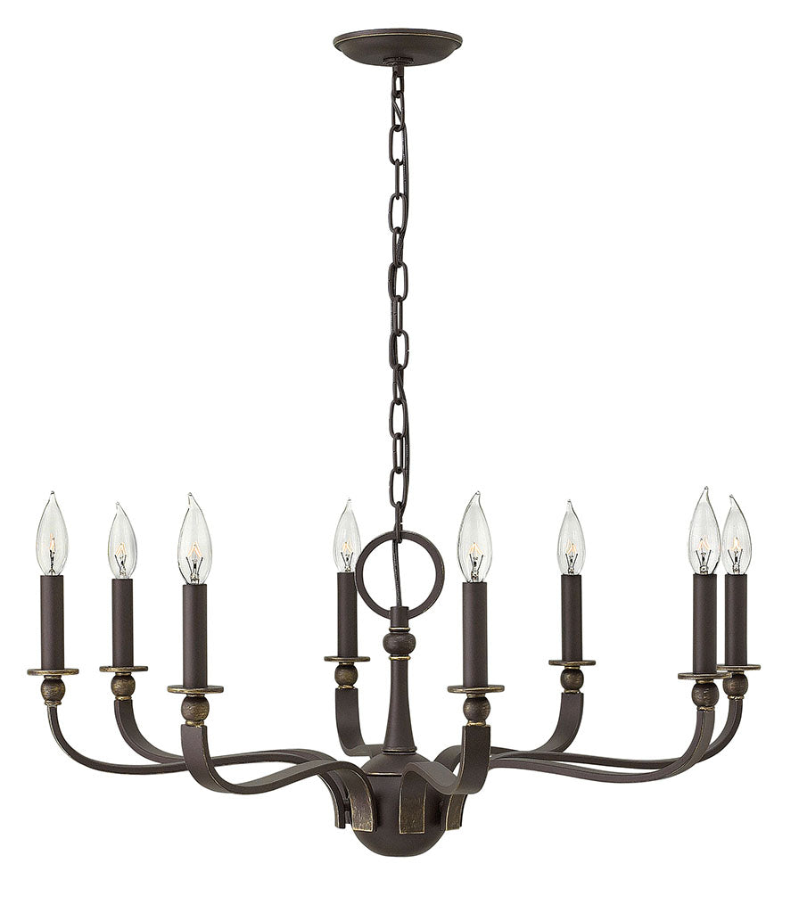 Hinkley Rutherford Chandelier Chandeliers Hinkley Oil Rubbed Bronze 29.0x29.0x12.5 