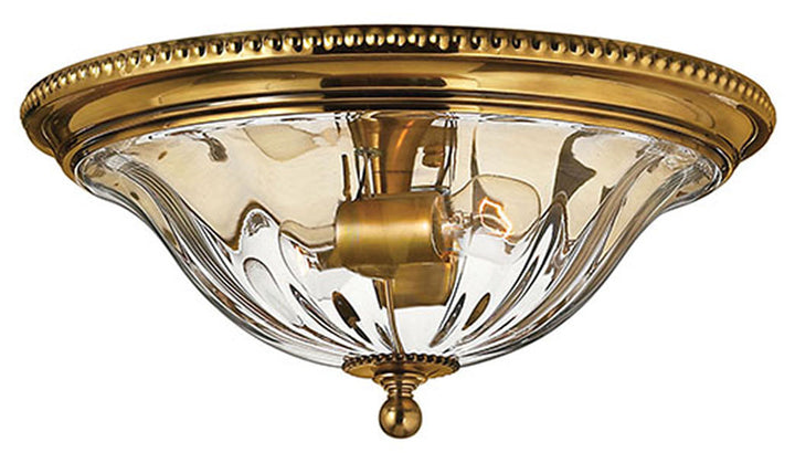 Hinkley Cambridge Flush Mount Ceiling Flush Mounts Hinkley Burnished Brass 16.25x16.25x7.5 