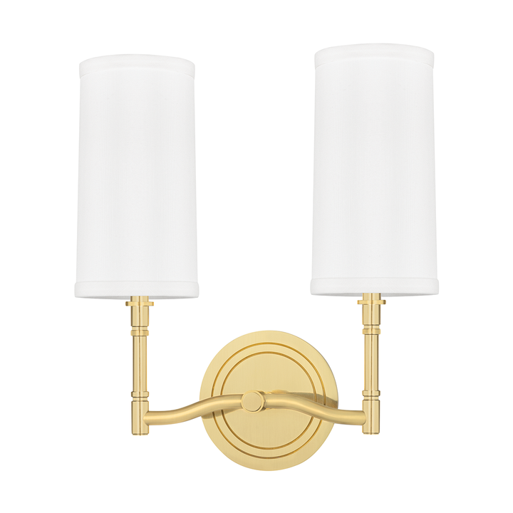 Hudson Valley Lighting Dillon Wall Sconce Wall Sconces Hudson Valley Lighting Aged Brass  