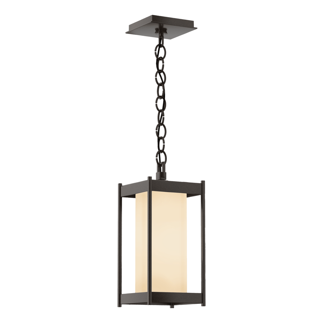 Hubbardton Forge Cela Medium Outdoor Lantern Outdoor Wall Lights Hubbardton Forge Coastal Bronze Opal Glass (GG) 