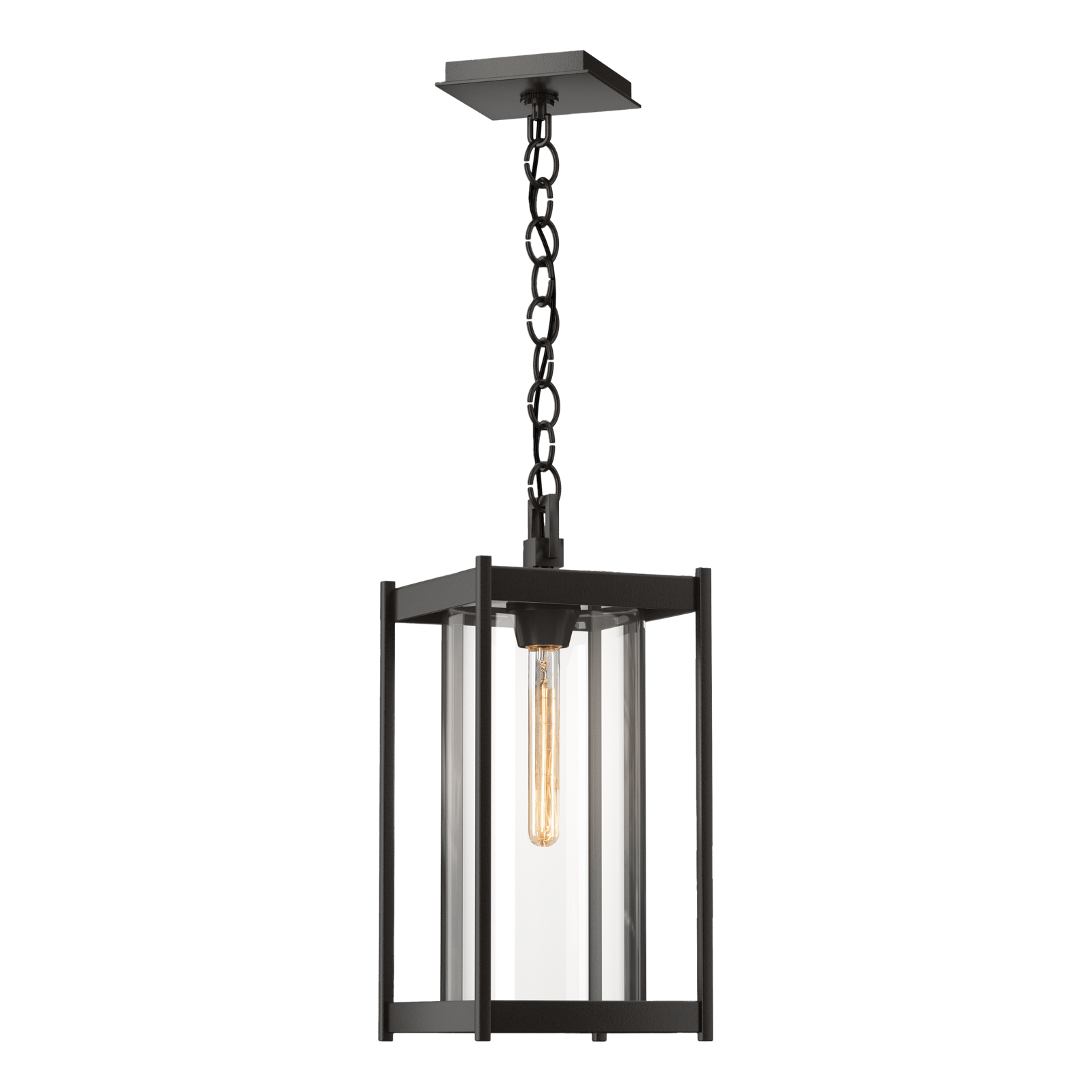 Hubbardton Forge Cela Large Outdoor Lantern Outdoor l Wall Hubbardton Forge Coastal Oil Rubbed Bronze Clear Glass (ZM) 