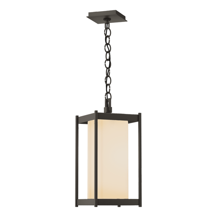 Hubbardton Forge Cela Large Outdoor Lantern Outdoor Wall Lights Hubbardton Forge Coastal Dark Smoke Opal Glass (GG) 