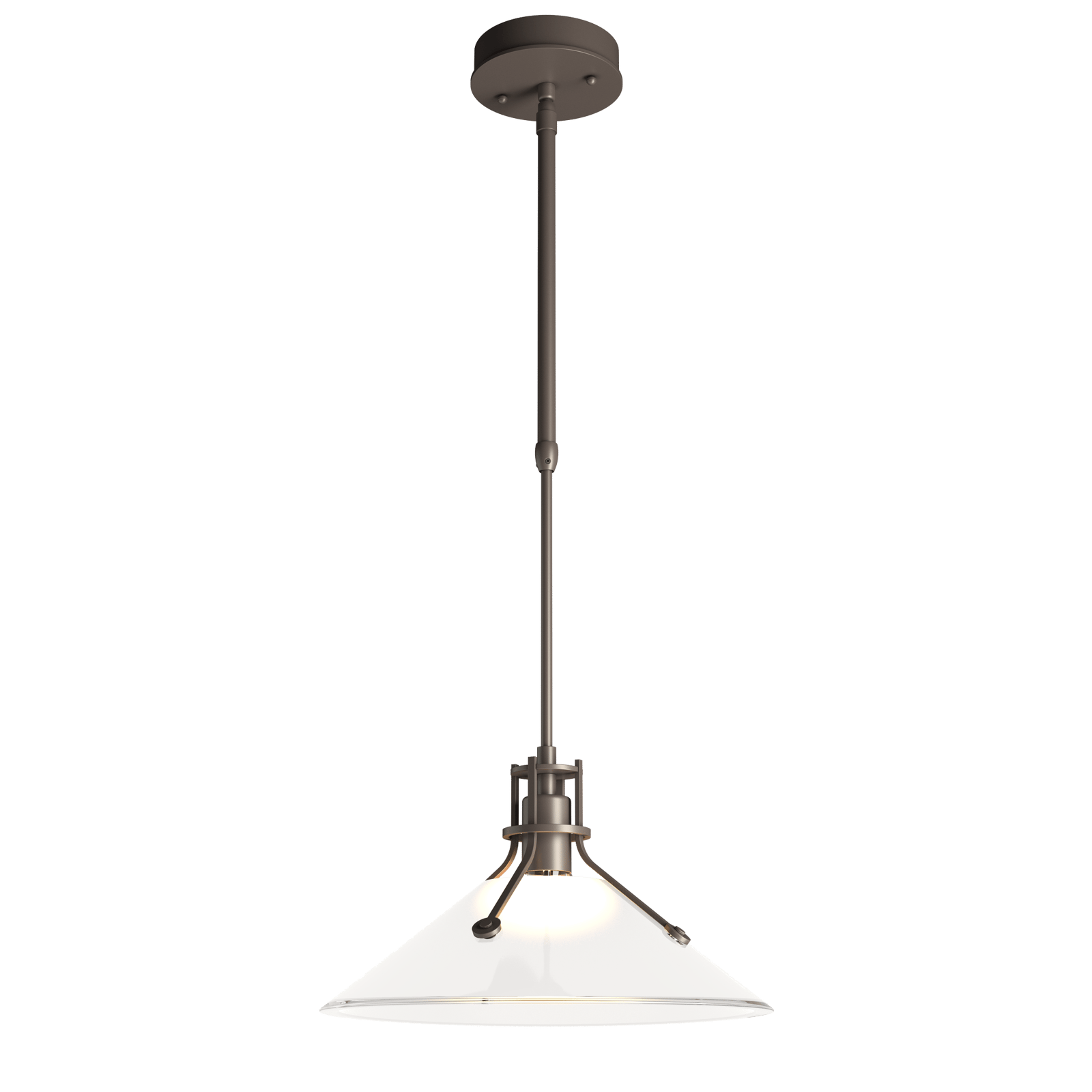 Hubbardton Forge Henry Outdoor Pendant with Glass Medium