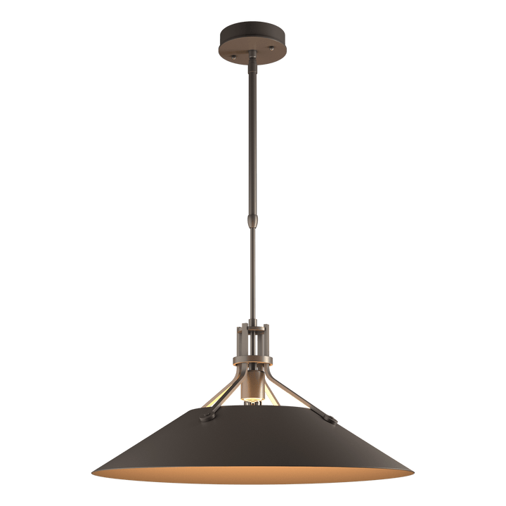 Hubbardton Forge Henry Outdoor Pendant Outdoor Hanging Lights Hubbardton Forge Coastal Dark Smoke  