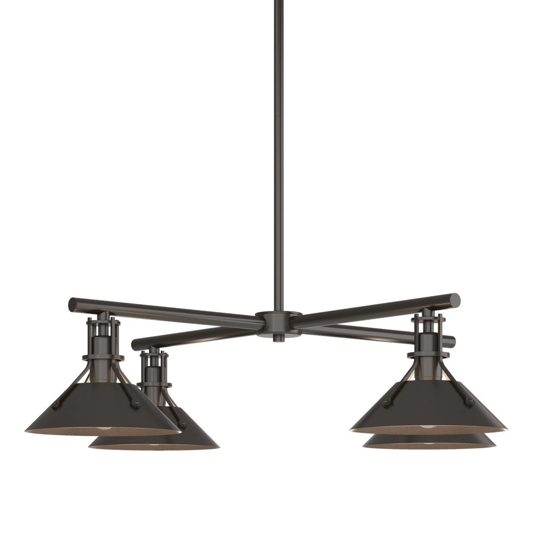 Hubbardton Forge Henry Outdoor 4-Light Pendant Outdoor Hanging Lights Hubbardton Forge   