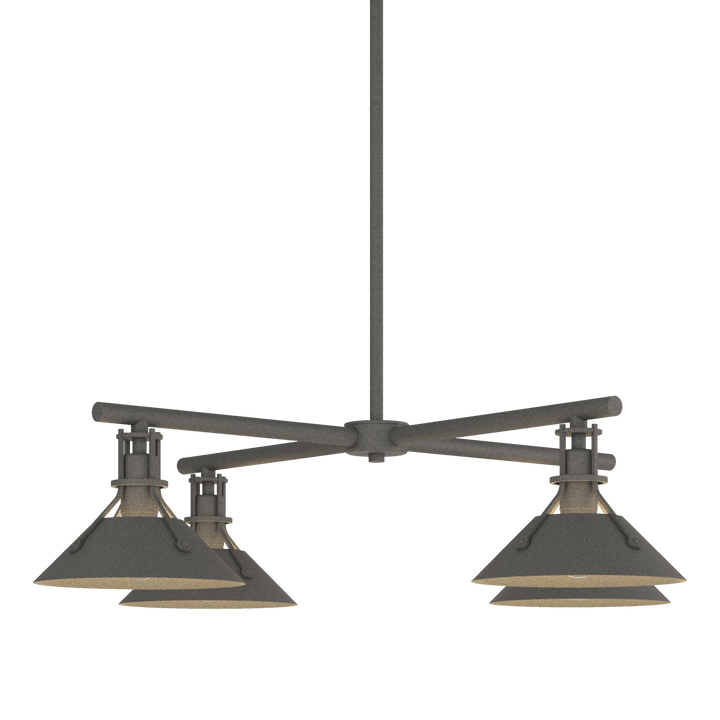 Hubbardton Forge Henry Outdoor 4-Light Pendant Outdoor Hanging Lights Hubbardton Forge   