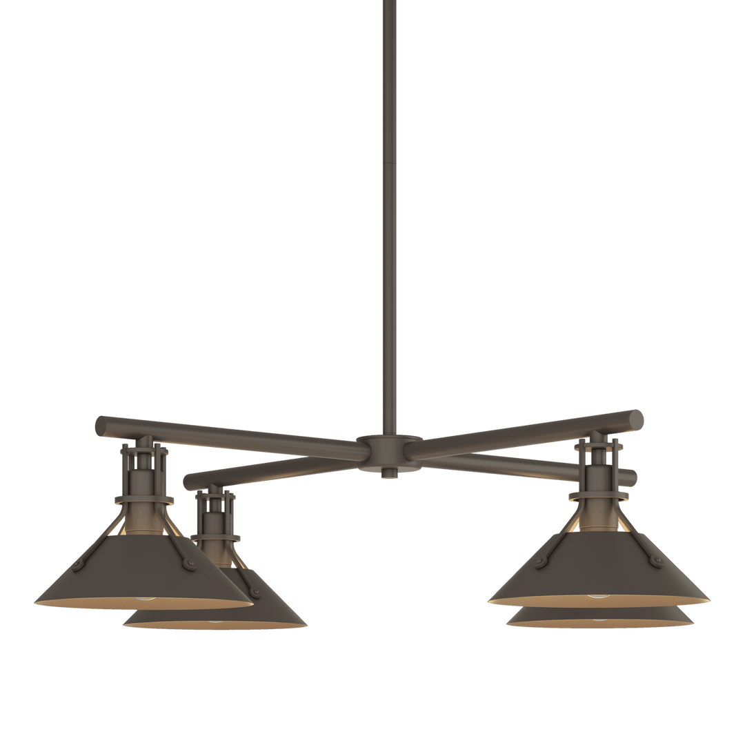 Hubbardton Forge Henry Outdoor 4-Light Pendant Outdoor Hanging Lights Hubbardton Forge   