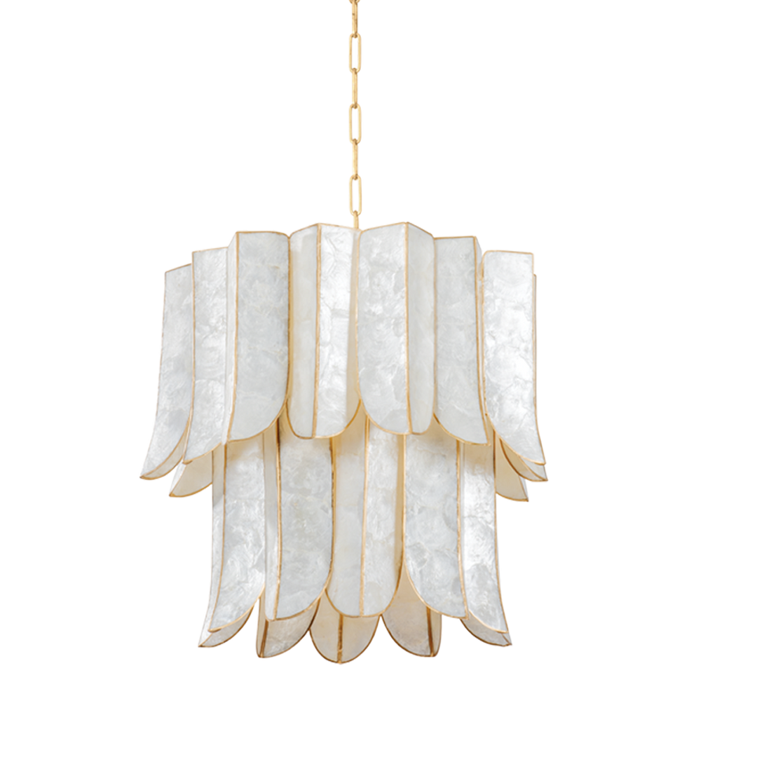 Corbett Lighting CARTAGENA Chandelier Chandeliers Corbett Vintage Gold Leaf 22.75x21 