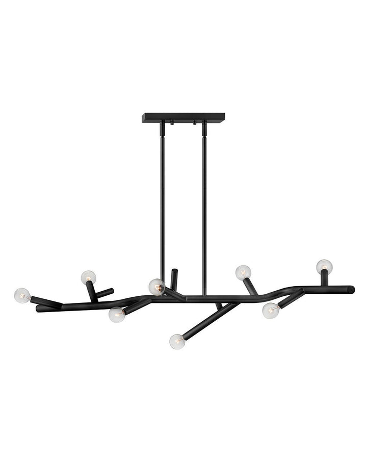 Hinkley Twiggy Chandelier Chandeliers Hinkley Black 20.0x38.0x9.0