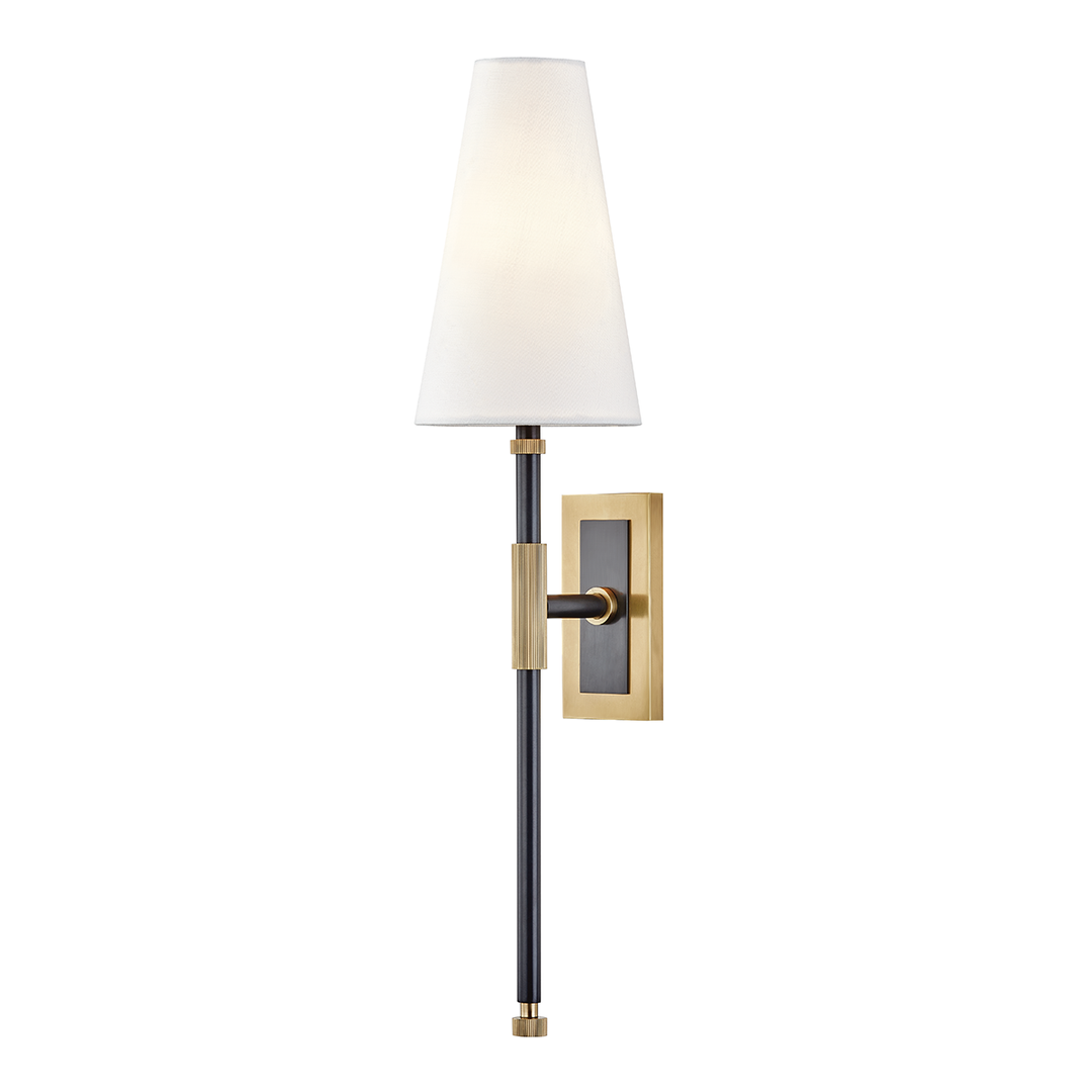 Hudson Valley Lighting Bowery Wall Sconce Wall Sconces Hudson Valley Lighting Aged Old Bronze  