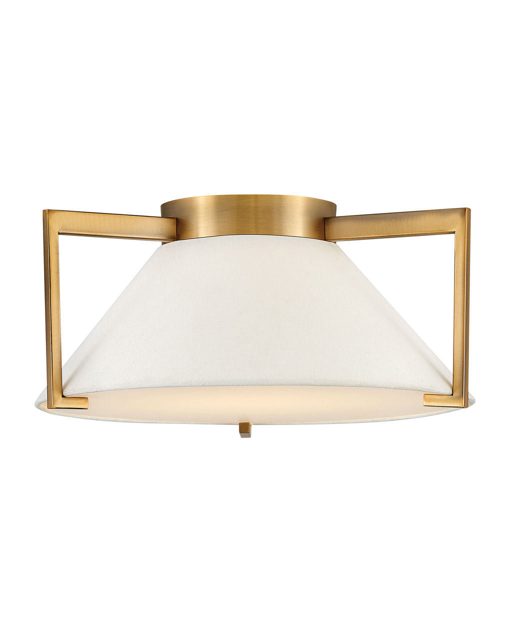 Hinkley Calla Flush Mount Ceiling Flush Mounts Hinkley Brushed Bronze 15.75x15.75x6.75 