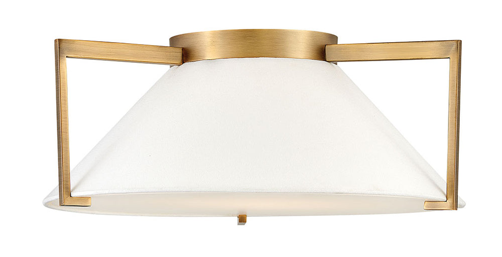 Hinkley Calla Flush Mount Ceiling Flush Mounts Hinkley Brushed Bronze 20.0x20.0x7.5 