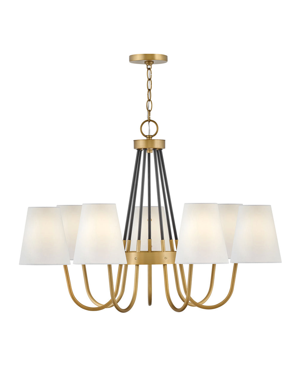 Hinkley Aston Chandelier Chandeliers Hinkley Heritage Brass 33.25x33.25x23.75 