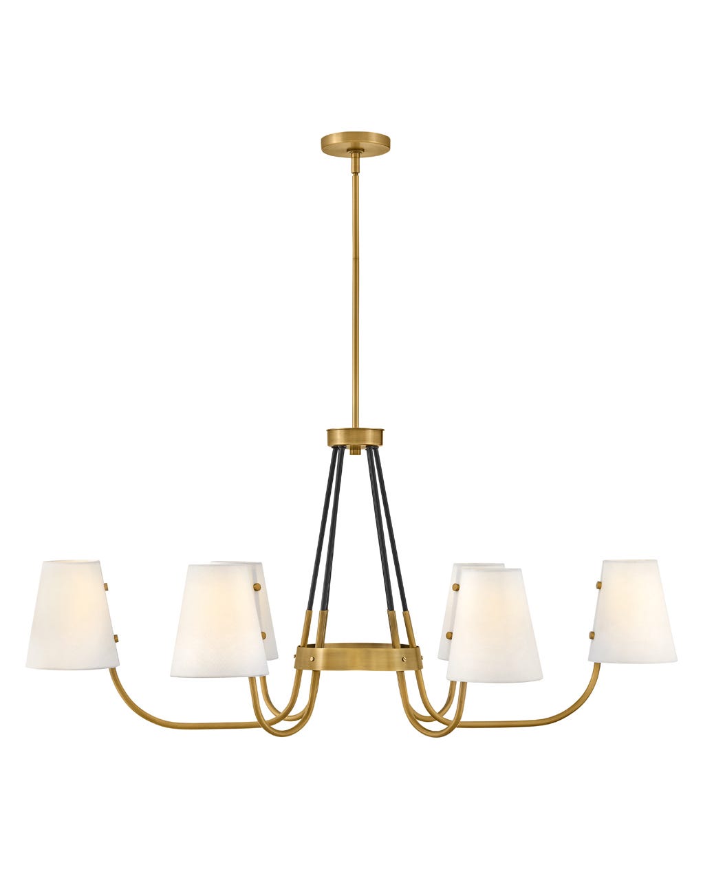 Hinkley Aston Chandelier Chandeliers Hinkley Heritage Brass 23.0x45.0x21.0