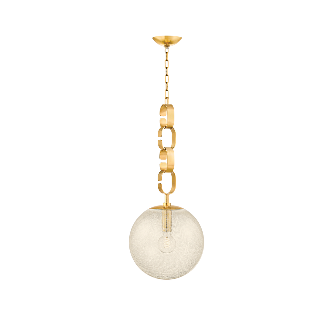 Corbett Lighting NESSA Pendant Pendants Corbett Vintage Brass 13x30 