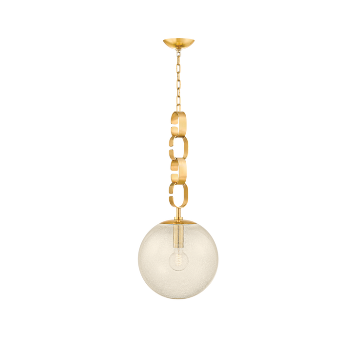 Corbett Lighting NESSA Pendant Pendants Corbett Vintage Brass 13x30