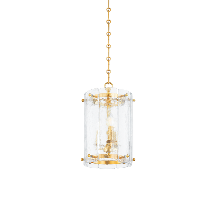 Corbett Lighting RIO Lantern Pendants Corbett VINTAGE POLISHED BRASS 10.25x17 