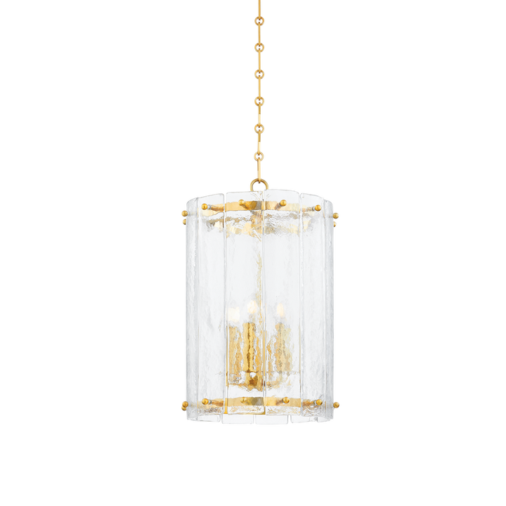 Corbett Lighting RIO Lantern Pendants Corbett VINTAGE POLISHED BRASS 14.75x23.25 