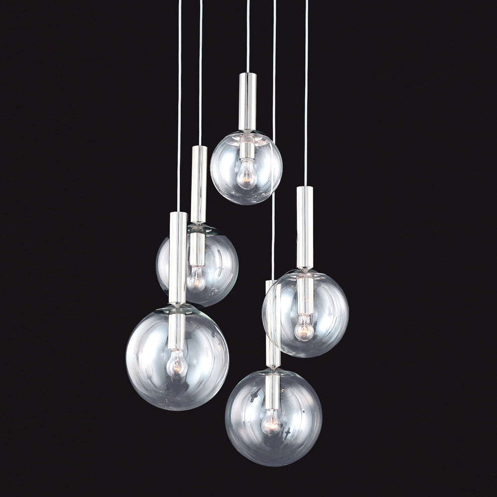 Sonneman Bubbles 5-Light Pendant Pendants Sonneman   