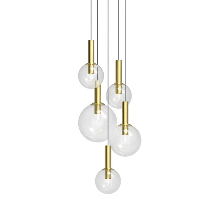 Sonneman Bubbles 5-Light Pendant Pendants Sonneman   