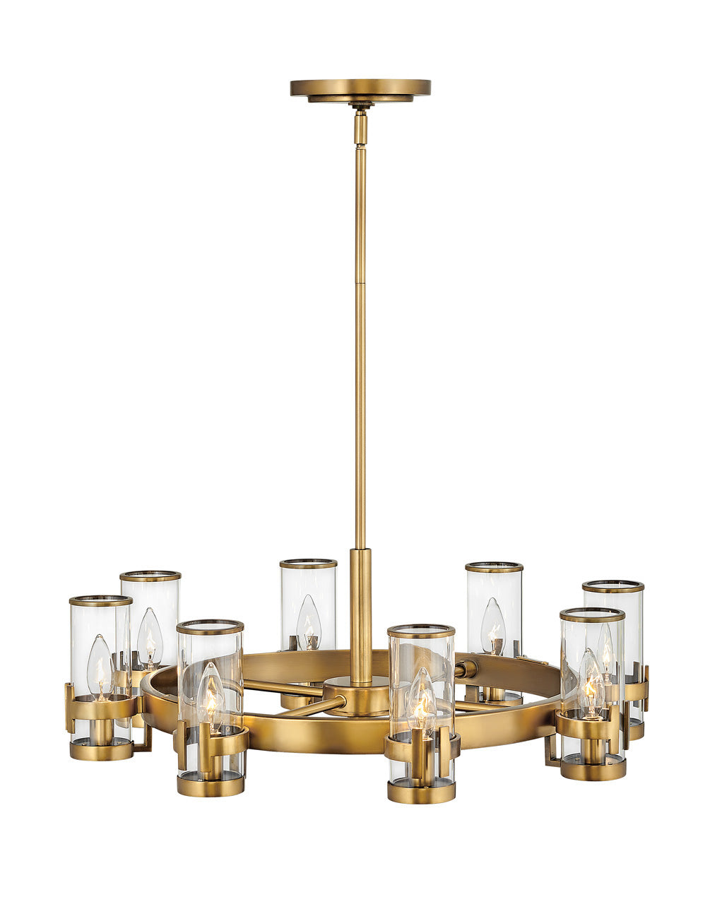 Hinkley Reeve Chandelier Chandeliers Hinkley Heritage Brass 27.0x27.0x9.0